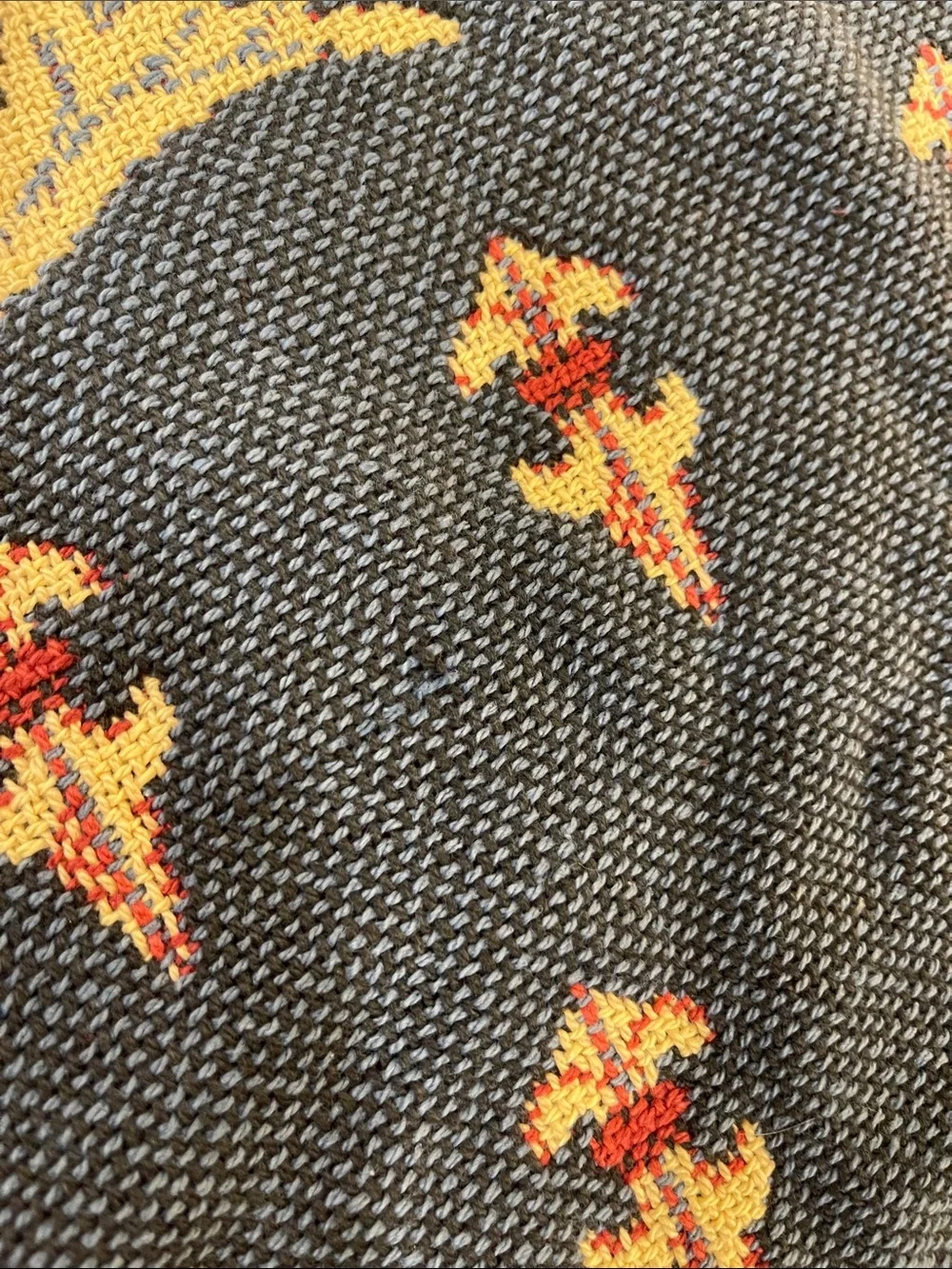 Vintage Goodwin Weavers Royal Arms Throw/Blanket
